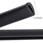 5.6m Car Decorative Strip Rubber Chrome Decoration Strip Door Seal Window Seal, 5.6m Black, 5.6m Red, 5.6m Transparent