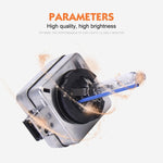 2 PCS D3S 35W 3800 LM 6000K HID Bulbs Xenon Lights Lamps, DC 12V, D3S