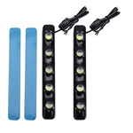 2 PCS 5W 150 LM 6000K DRL Daytime Running Light with 5 SMD-5050 Lamps, DC 12V, 5W