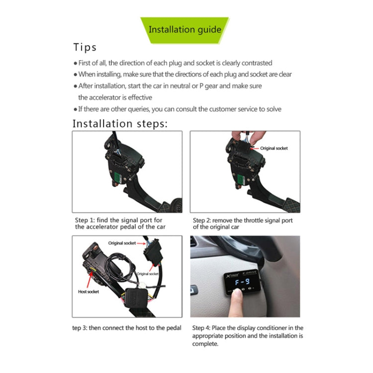 TROS KS-5Drive Potent Booster for Proton Persona Electronic Throttle Controller, For Proton Persona