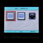 Creator C502 V7.6 Car OBD2 Multi-system Scanner Car Diagnostic Tool for Mercedes-Benz before 2016, Creator C502