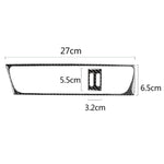 2 in 1 Car Carbon Fiber Air Conditioning Air Outlet Frame Decorative Sticker for Audi A4 B8 2009-2016 / A5 2008-2017 / Q5 2009-2017​, Left Drive, Air Conditioning Air Outlet Frame