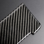 Car Carbon Fiber Storage Cigarette Lighter Panel Decorative Sticker for Audi 2010-2018 Q5 / 2009-2016 A4L / 2009-2016 A5, Storage Cigarette Lighter