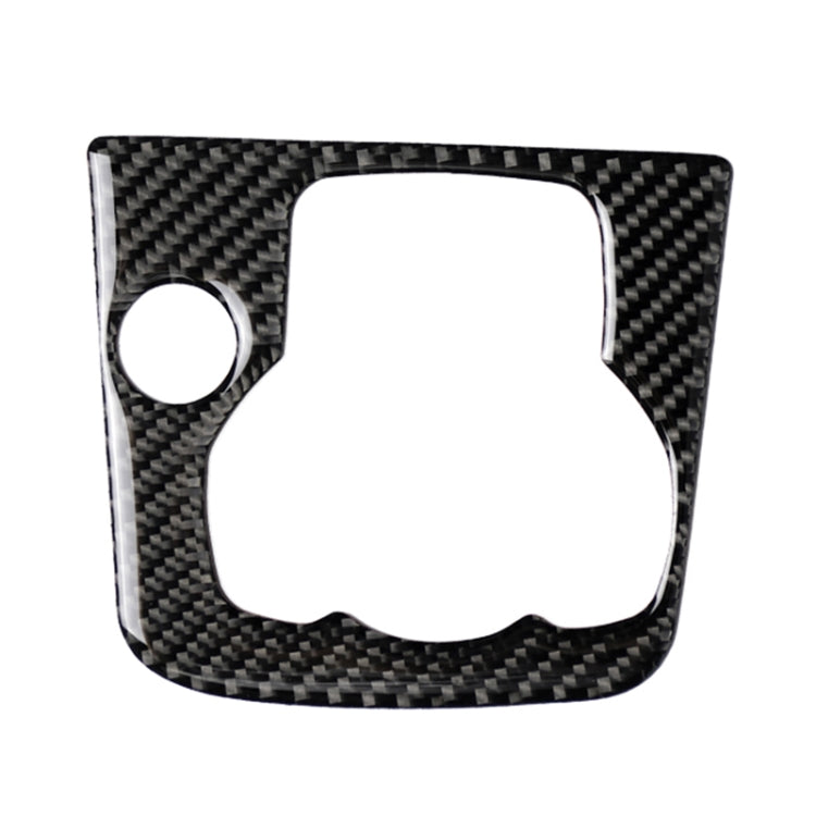 Car Carbon Fiber Right Drive Multimedia Frame A Decorative Sticker for Mazda Axela 2013-2016, Right Drive Multimedia Frame A