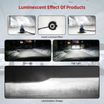 2 PCS S2 H13 / 9008 DC9-36V / 25W / 6000K / 2500LM IP68 Car LED Headlight Lamps, H13 / 9008