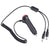 12-24V Car Cigarette Lighter Switch Plug to DC5.5x2.1mm Charger Spring Power Cable, Switch Plug