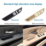 Car Left Front Door Window Lift Switch Trim Panel 51416983705 for BMW E60 2008-2010, Left Driving Standard Version, Standard Version