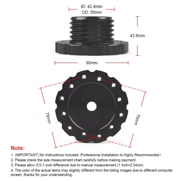 For Thrustmaster TXT300 T500TS Gaming Steering Wheel Connection Adapter, For Thrustmaster TXT300 (Black), For Thrustmaster TXT300 (Red)