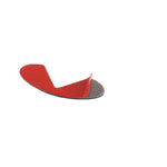 2 PCS Car Carbon Fiber Steering Wheel Logo Decorative Sticker for Infiniti Q50 / Q60 2014-2020, Steering Wheel Logo