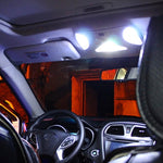 2 PCS 31mm DC12V / 2.5W / 6000K / 170LM 6LEDs SMD-3030 Car Reading Lamp Dome Light, 31mm