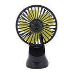 F402 Portable Car Center Console Sucker Electric Cooling Fan with Aromatherapy, F402