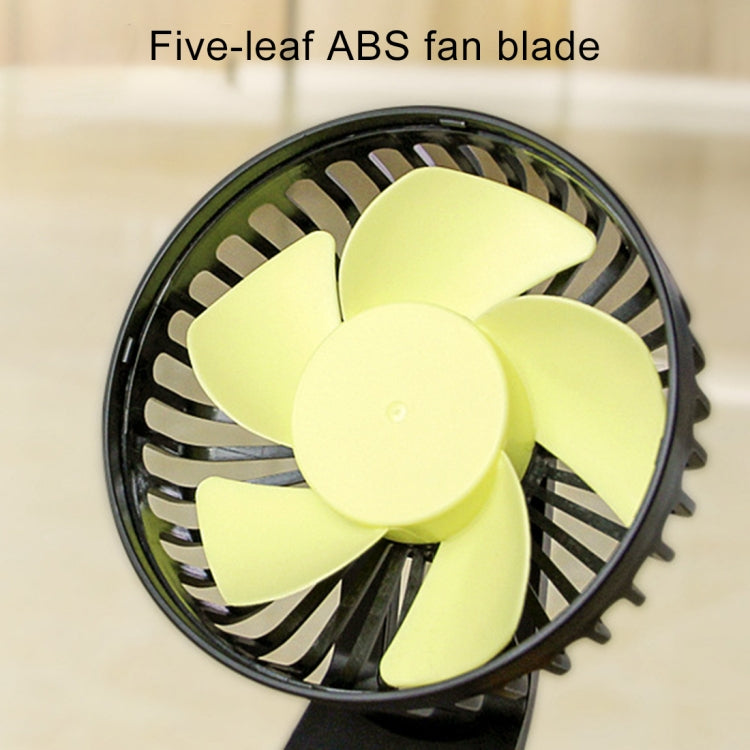 F402 Portable Car Center Console Sucker Electric Cooling Fan with Aromatherapy, F402