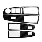 Car Carbon Fiber Window Lift Switch Panel Decorative Sticker for Chevrolet Cruze 2009-2015, Right Drive, Window Lift Switch(RH)
