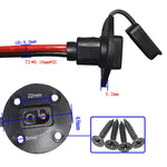 SAE Chassis Prefabricated Power Supply Cord with Dust Cover, SAE Power Cord