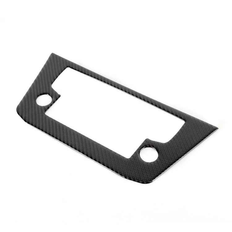 Car Carbon Fiber Navigation Frame Decorative Sticker for Volkswagen Tiguan L 2019-2021, Low Configuration, Navigation Frame, Low Configuration