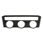 Car Carbon Fiber Air Conditioning Panel Decorative Sticker for Volkswagen Tiguan L 2019-2021, Low Configuration, Air Conditioning Panel, Low Configuration