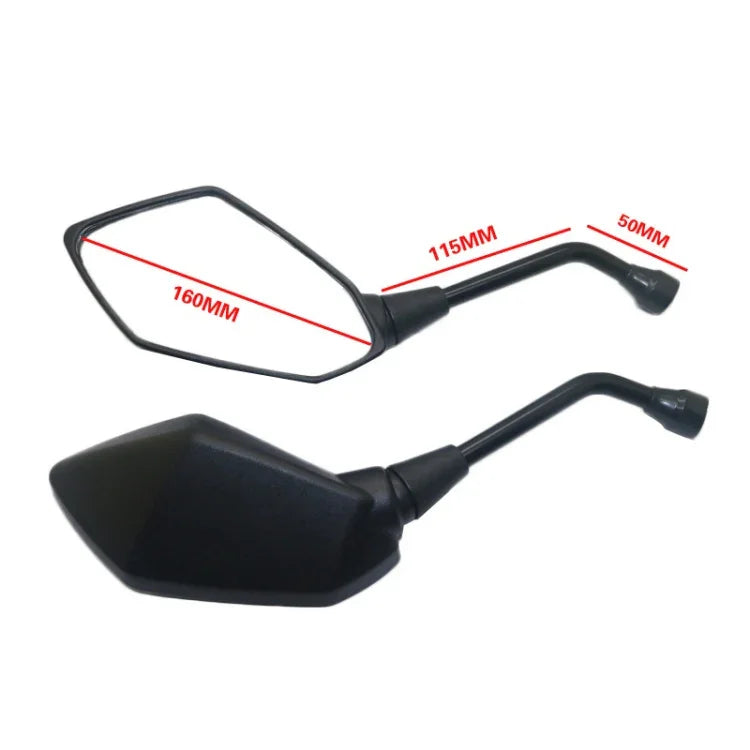 ZF001-185B Pair Rearview Mirror Reflective Mirror for Four-wheeler ATV, ZF001-185B