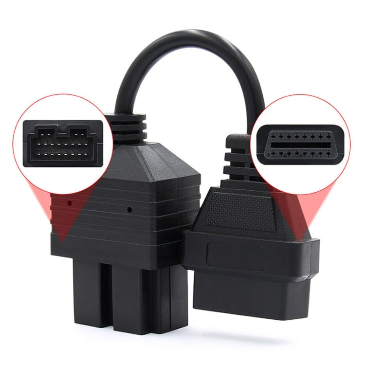 20Pin to 16Pin Car OBD Conversion Cable for Kia, 20Pin to 16Pin for Kia