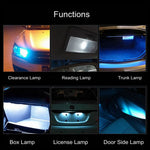 4 PCS T10 DC12V / 2W Car Clearance Light 10LEDs SMD-3030 Lamp Beads, 10LEDs SMD-3030 (Red Light), 10LEDs SMD-3030 (White Light), 10LEDs SMD-3030 (Yellow Light), 10LEDs SMD-3030 (Ice Blue Light), 10LEDs SMD-3030 (Blue Light), 10LEDs SMD-3030 (Pink Light...