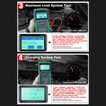 DUOYI DY2015A Car 12V 24V Digital CCA Load Battery Charging Digital Capacity Tester, DY2015A