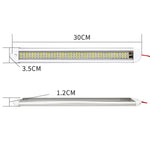 2 PCS ZS-3385 DC12-85V High Bright 120LEDs Lamp Beads Car Dome Light Cabin Light Bar, ZS-3385