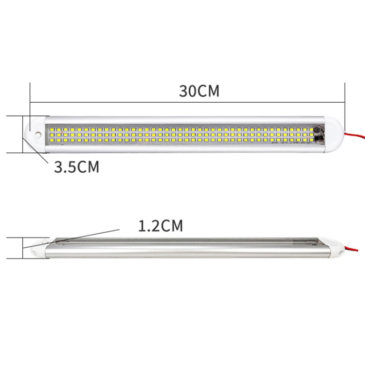 2 PCS ZS-3385 DC12-85V High Bright 120LEDs Lamp Beads Car Dome Light Cabin Light Bar, ZS-3385