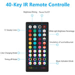 Y12 USB Car Colorful RGB Foot LED Atmosphere Light, Y12 USB
