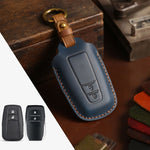 For Toyota Car Cowhide Leather Key Protective Cover Key Case, Two Keys Version, For Toyota, Two Keys Version, For Toyota,Two Keys Version, For Toyota , Two Keys Version