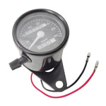 Motorcycle Retro Modified Odometer Speedometer Kilometer, Speedometer Kilometer (Black), Speedometer Kilometer (Silver)