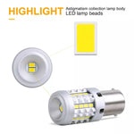 2pcs 1156 IC12-28V / 16.68W / 1.39A Car 3020EMC-26 Constant Current Wide Voltage Turn Signal Light, 1156 (White Light), 1156 (Yellow Light)