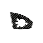 Car Carbon Fiber Door Button Decorative Sticker for Audi TT 8n 8J MK123 TTRS 2008-2014, Left Drive, B Style, Door Button , Left Drive B