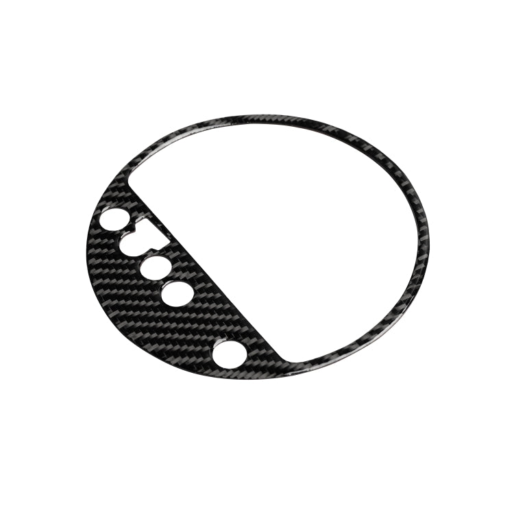 Car Carbon Fiber Gear Shift Position Panel Decorative Sticker for Audi TT 8n 8J MK123 TTRS 2008-2014, Right Drive, Gear Shift Position
