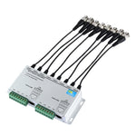 HD208 HD-CVI/TVI/AHD CCTV 8CH Passive Video Balun, HD208F
