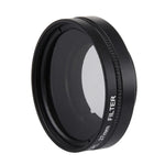 JUNESTAR for Xiaomi Xiaoyi Yi II 4K Sport Action Camera Proffesional 37mm CPL Filter + Lens Protective Cap, CPL Filter+Lens Cap