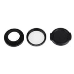 JUNESTAR for Xiaomi Xiaoyi Yi II 4K Sport Action Camera Proffesional 37mm CPL Filter + Lens Protective Cap, CPL Filter+Lens Cap