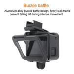 Housing Shell CNC Aluminum Alloy Protective Cage with Insurance Frame & 52mm UV Lens for GoPro HERO7 Black /6 /5, 52mm UV Black
