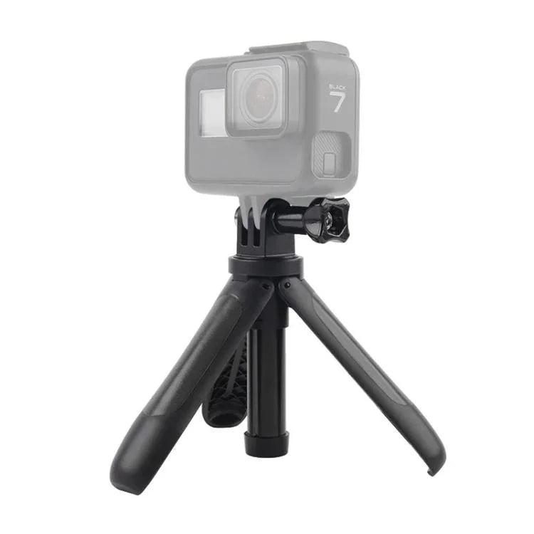 GP446 Multifunctional Mini Fixed Tripod for GoPro, Insta360, DJI and Other Action Cameras, GP446 (Black), GP446 (Grey), GP446 (Blue), GP446 (Red)