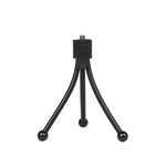 Mini Metal Desktop Tripod Mount with UNC1/4 screw interface for DJI, Insta360, GoPro and Other Action Cameras, Max Load: 0.6kg, Mini Metal Desktop
