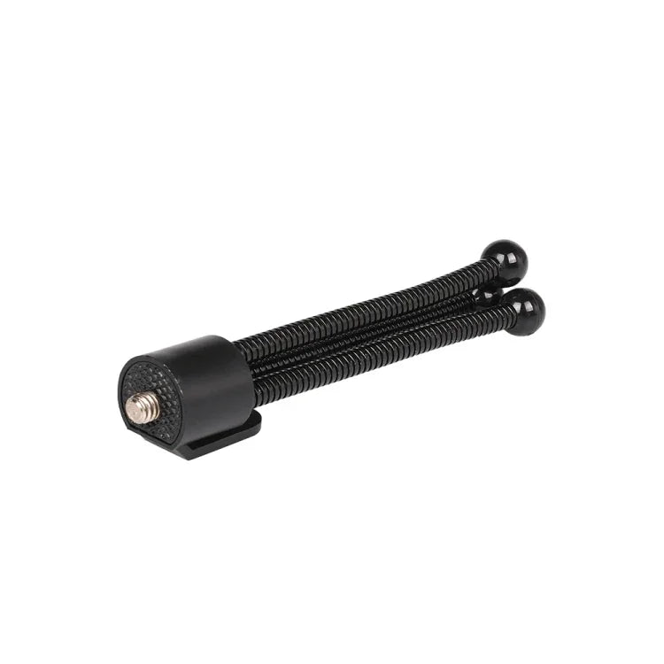 Mini Metal Desktop Tripod Mount with UNC1/4 screw interface for DJI, Insta360, GoPro and Other Action Cameras, Max Load: 0.6kg, Mini Metal Desktop