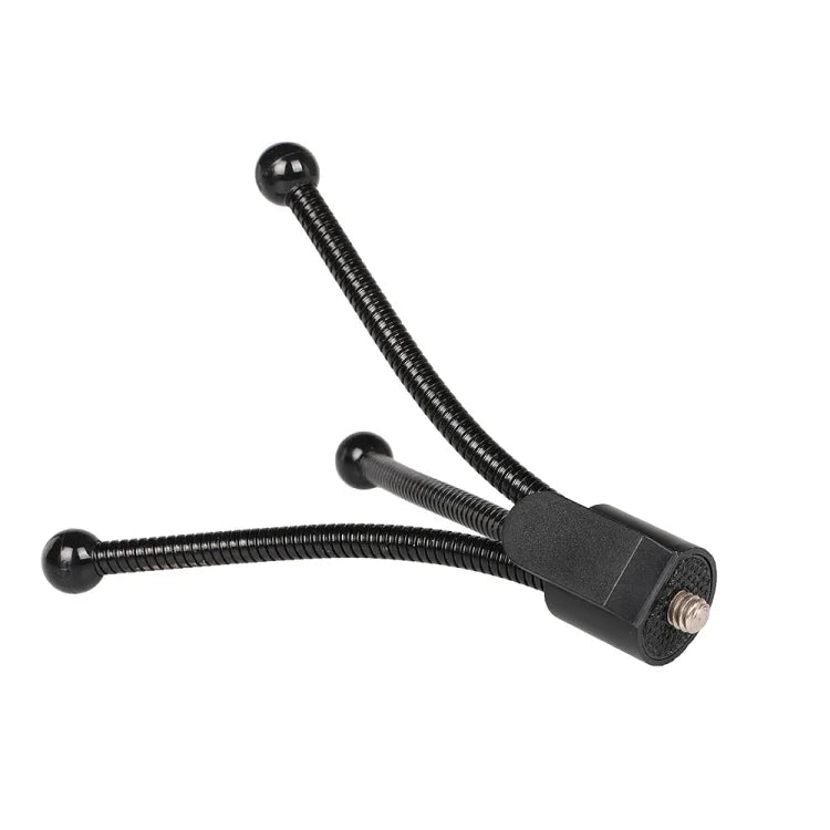 Mini Metal Desktop Tripod Mount with UNC1/4 screw interface for DJI, Insta360, GoPro and Other Action Cameras, Max Load: 0.6kg, Mini Metal Desktop