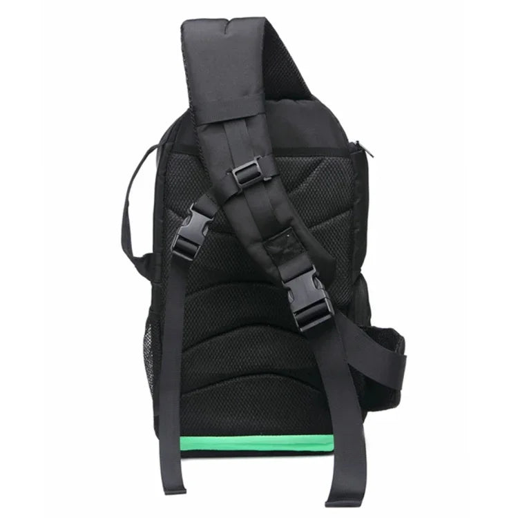 INDEPMAN DL-B016 Portable Waterproof Scratch-proof Outdoor Sports Sling Shoulder Bag Camera Bag Phone Tablet Bag for GoPro, SJCAM, Nikon, Canon, Xiaomi Xiaoyi YI, iPad, Apple, Samsung, Huawei, Size: 25.5 * 19 * 44 cm