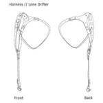 Quick Release Anti-Slip Shoulder Leather Harness Camera Strap with Metal Hook for SLR / DSLR Cameras (Left Shoulder), Left Shoulder, Right Shoulder