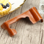 1/4 inch Thread PU Leather Camera Half Case Base for FUJIFILM X-T4, For FUJIFILM X-T4