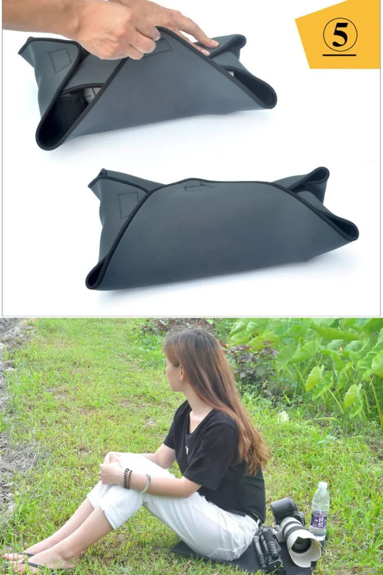 Shockproof Neoprene Bag Magic Wrap Blanket for Canon / Nikon / Sony Camera Lens, Size: 25 x 25cm, 25 x 25cm