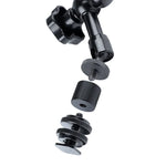 11 inch Adjustable Friction Articulating Magic Arm + Large Claws Clips, 11 inch Magic Arm + Claws Clips
