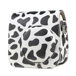 Milk Cow Full Body PU Leather Case Camera  Bag with Strap for FUJIFILM instax mini 7+, Milk Cow