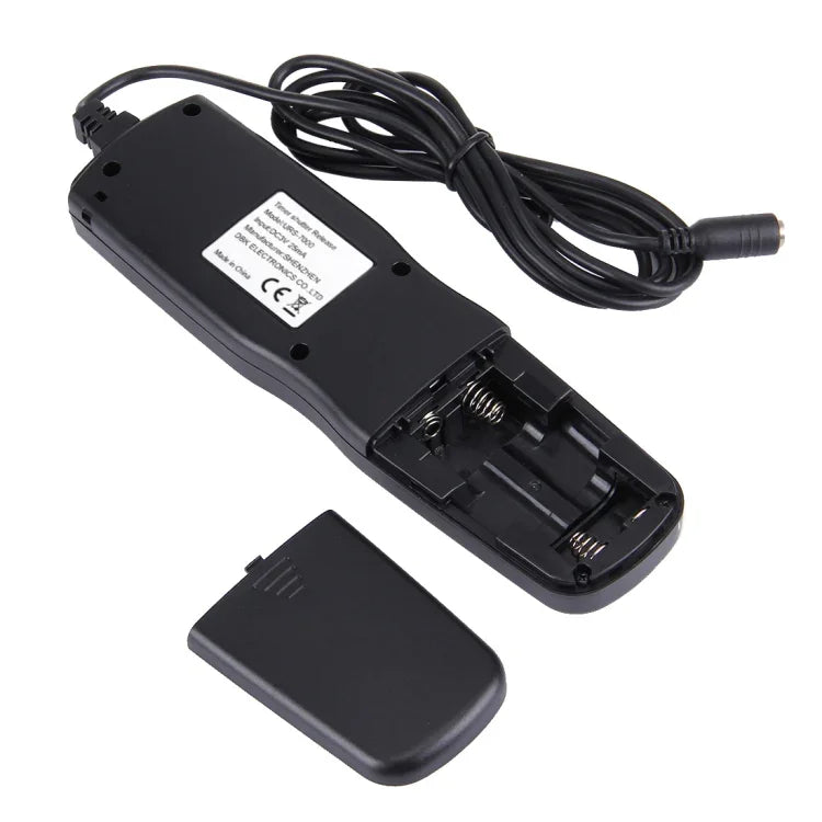RST-7002 LCD Screen Time Lapse Intervalometer Shutter Release Digital Timer Remote Controller with C8 Cable for CANON 1D/1DS/50D/40D/30D/20D/10D/5D/7D Camera, RST-7002