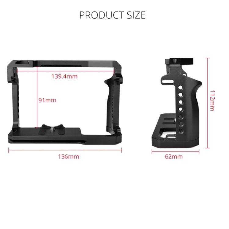 YELANGU C22-A YLG0334B-A Video Camera Cage Stabilizer for Canon EOS R5/R6/R, YLG0334B-A