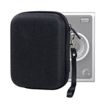 Hard Case Box Storage Bag for FUJIFILM Instax mini EVO, Fabric Pattern Black, Fabric Pattern Grey