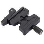 Fittest FC-50LS Aluminium Alloy Adjustable Knob & Lever Quick Release Clamp Plate, FC-50LS
